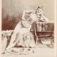 Illustration for article titled Awesome portraits of female sword swallowers in the 1800s